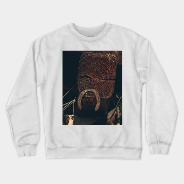 Horseshoe Crewneck Sweatshirt by Luigi Veggetti